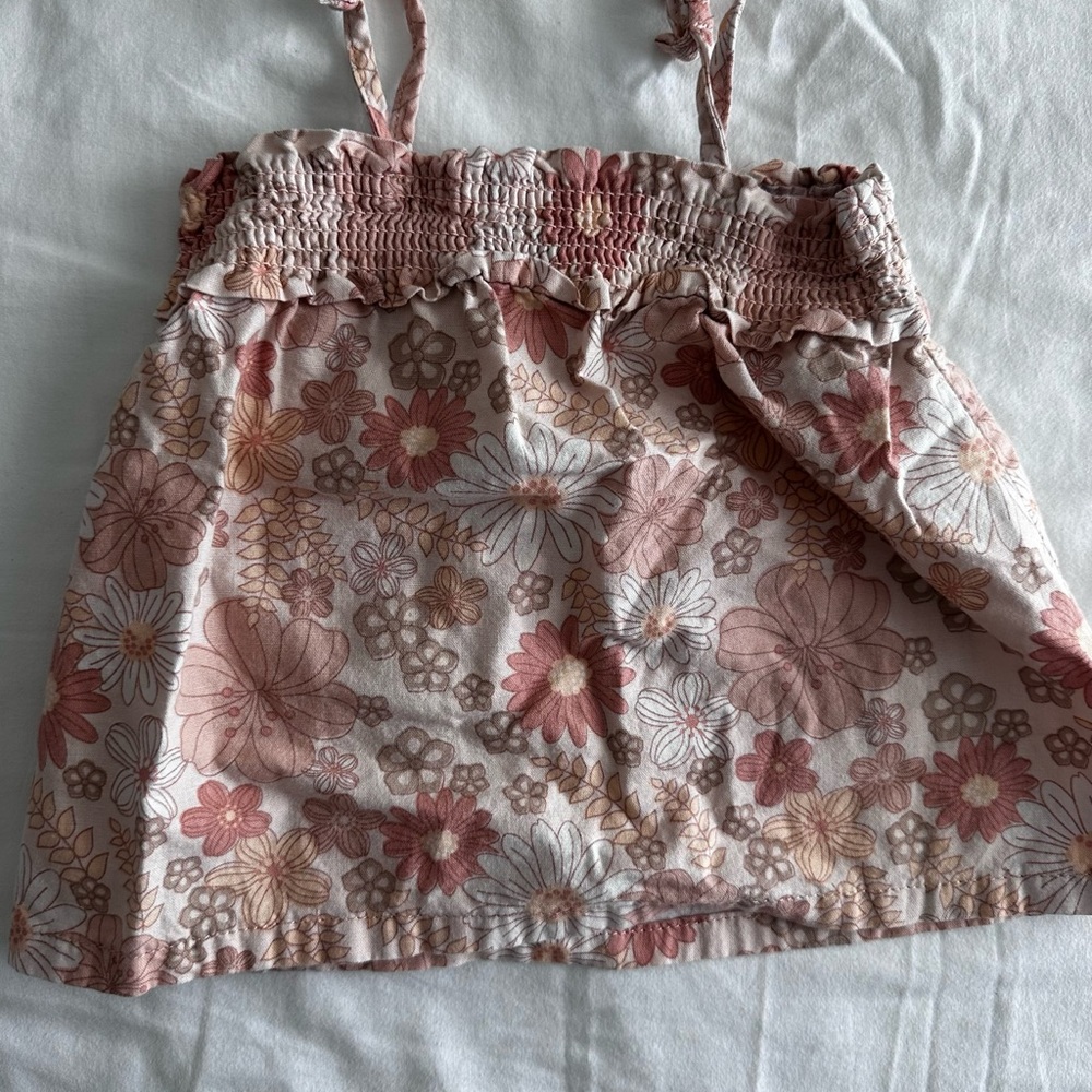 Little co girls top